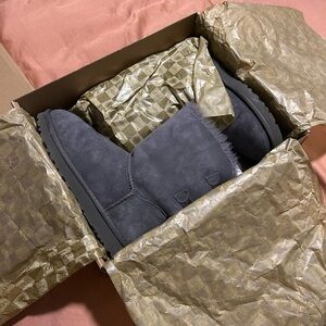 UGG Gray Ankle Boots